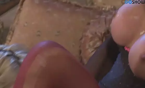 Intense BDSM with Hot Wax and Threesome