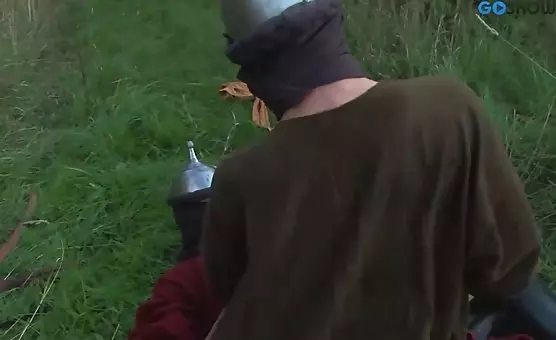 Monster Cock Knights and Blonde Threesome